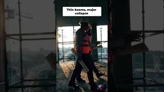 Construction Disaster: The Hidden Danger of Thinner Beams EXPOSED! #shorts