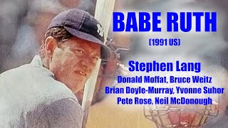Babe Ruth (1991 US) Stephen Lang, Bruce Weitz, Donald Moffat, Pete Rose Yankees Red Sox yakyu Emmy