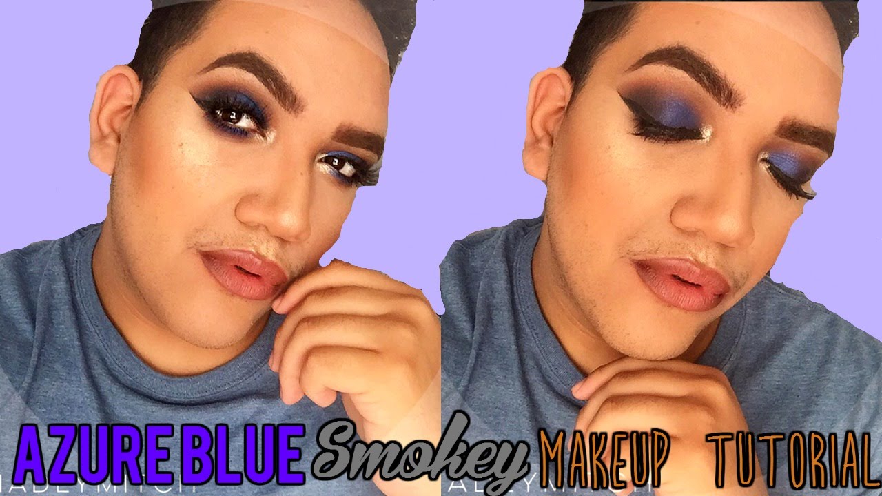 Blue Azure Smokey Eye !