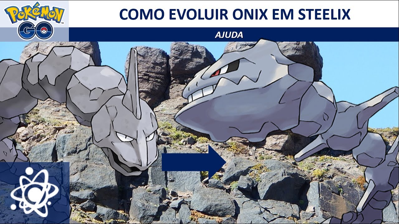 Onix, Steelix from 'Pokemon GO' 