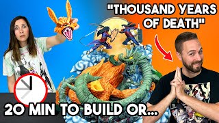 20 Minutes To Build Madara Vs Hashirama Statue Ł Naruto Unboxing Challenge