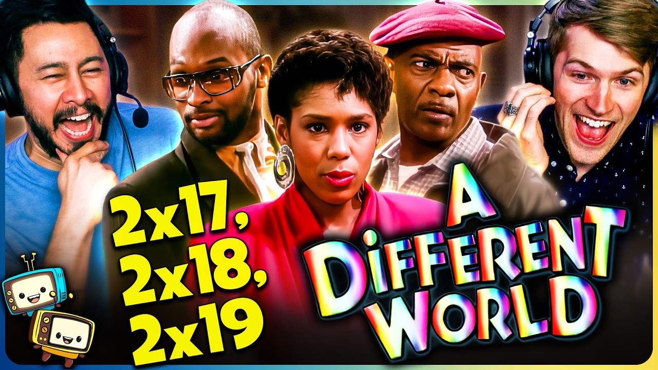 A DIFFERENT WORLD 2x17, 2x18, & 2x19 Reaction! | Jasmine Guy, Kadeem Hardison w/ Jaby Koay