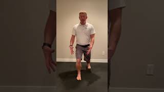 Quarter squat clock pattern