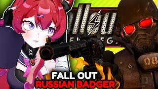 FALLOUT: NEW VEGAS IS INSANE! | Russian Badger Reaction