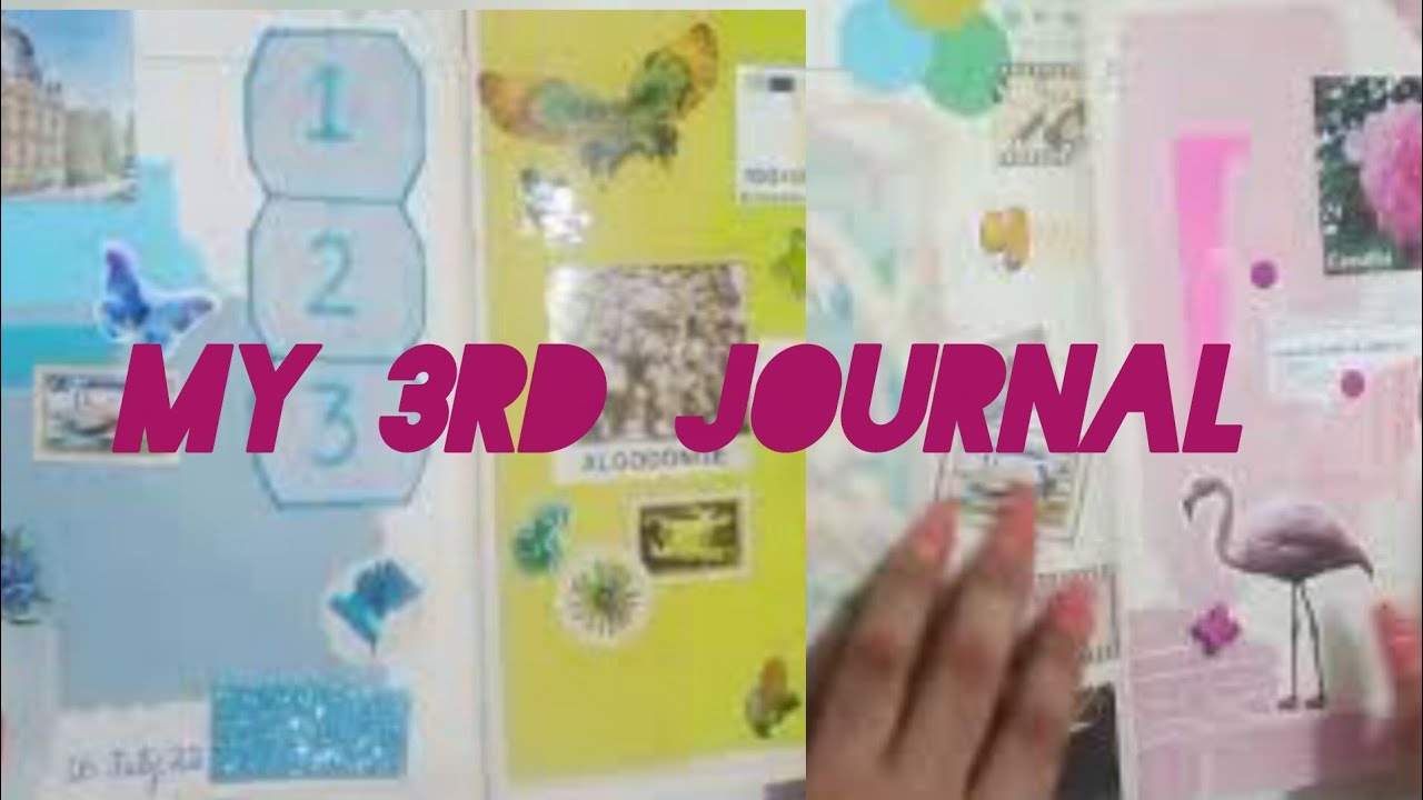 My 3rd Journal | Journal flip | Journal 2023 | - YouTube