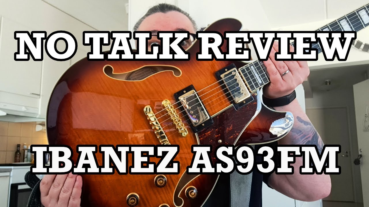 Review of Ibanez AS93FM-VLS Artcore Expressionist