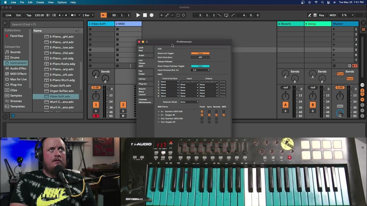 Midi mapping. Midi map.