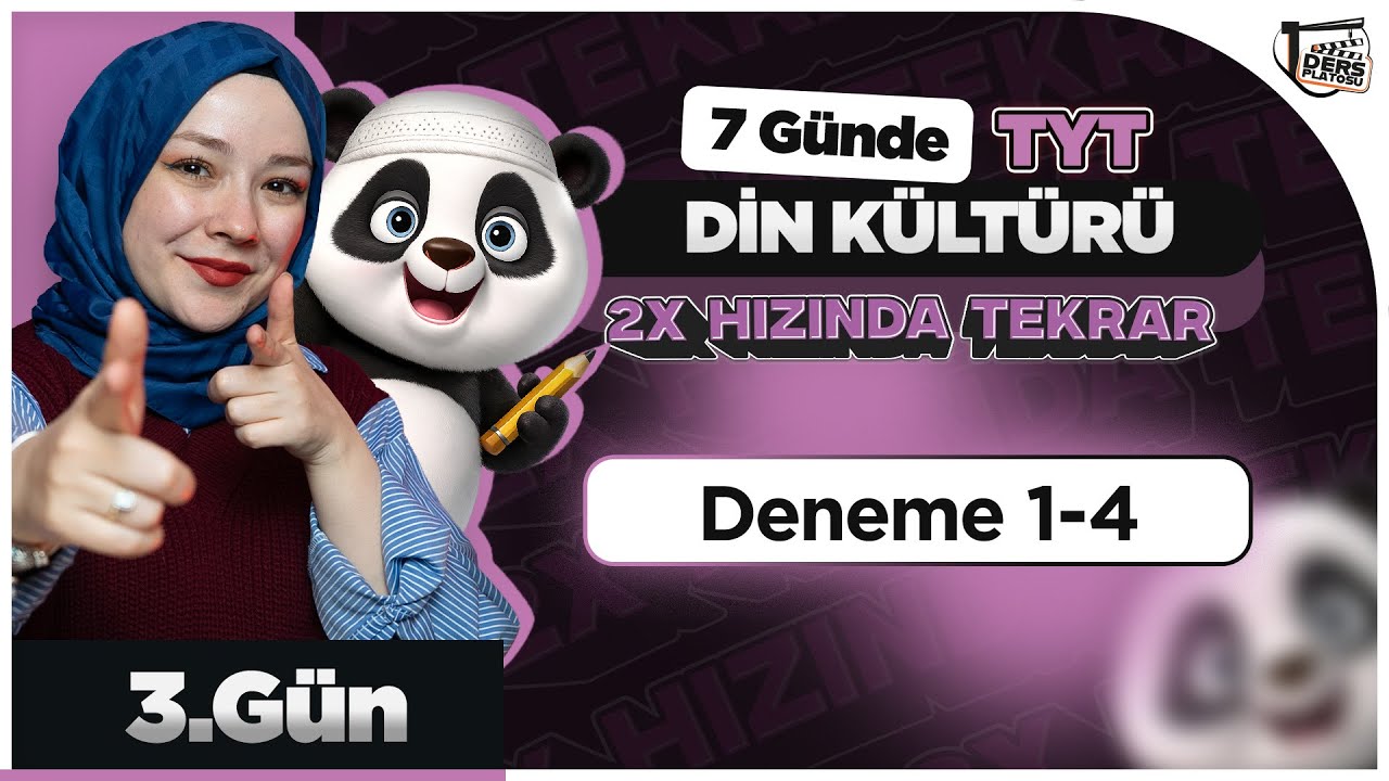 2x Hızında Kamp I DENEME SERİSİ 1-4 I Din Kültürü ve Ahlak Bilgisi