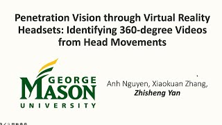 USENIX Security '24 - Penetration Vision through Virtual Reality Headsets: Identifying 360-degree...