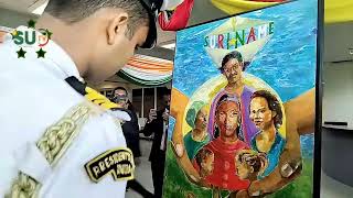 bezoek aan Lala Rookh van president  Draupadi Murmu-Suriname 150 jarige hindoestaanse immigrantie
