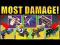 The HIGHEST DAMAGE Loadouts in Destiny 2: Shadowkeep!