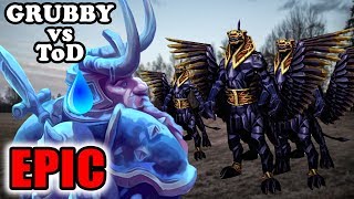 Grubby vs ToD [EPIC] | Warcraft 3 | UD vs HU | Terenas Stand