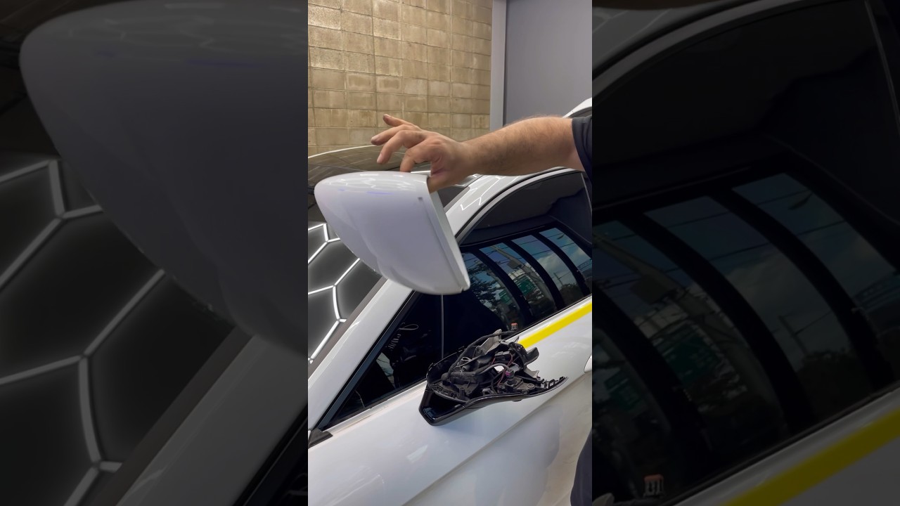 Any Porsche mirror cap removal 