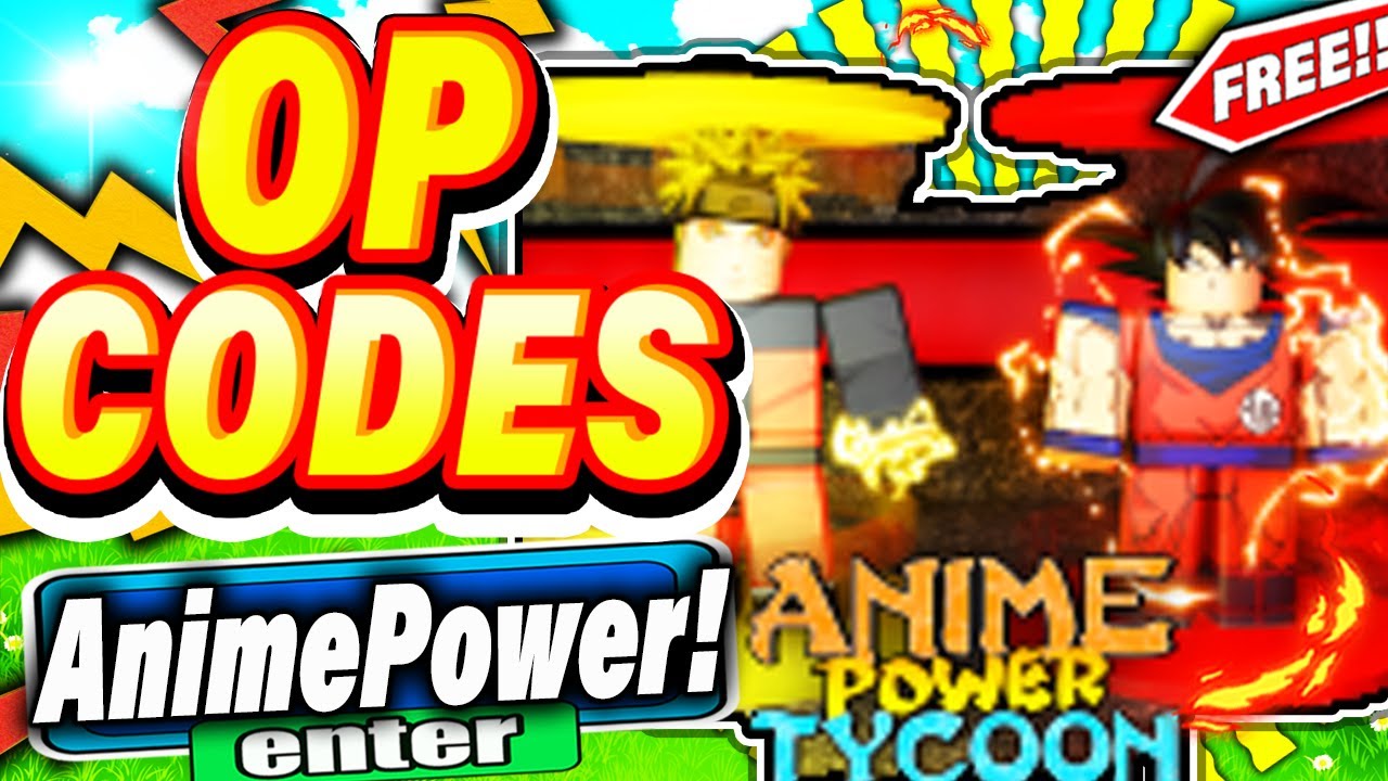 NEW* ALL WORKING CODES FOR ANIME POWER TYCOON 2022! ROBLOX ANIME POWER  TYCOON CODES 