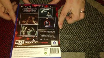 Nostalgamer Unboxes Project Zero 2 Two Crimson Butterfly On Sony Playstation 2 UK PAL System Version