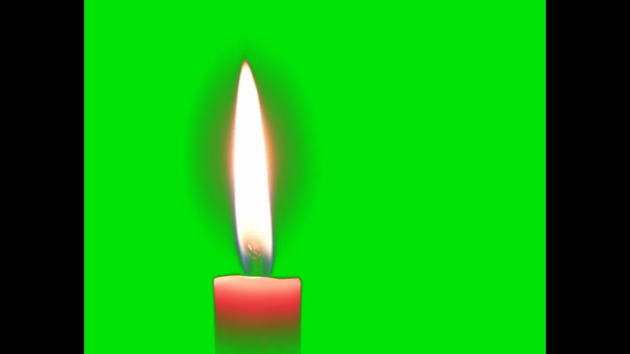 Green Screen Effect Candle Candlelight YouTube