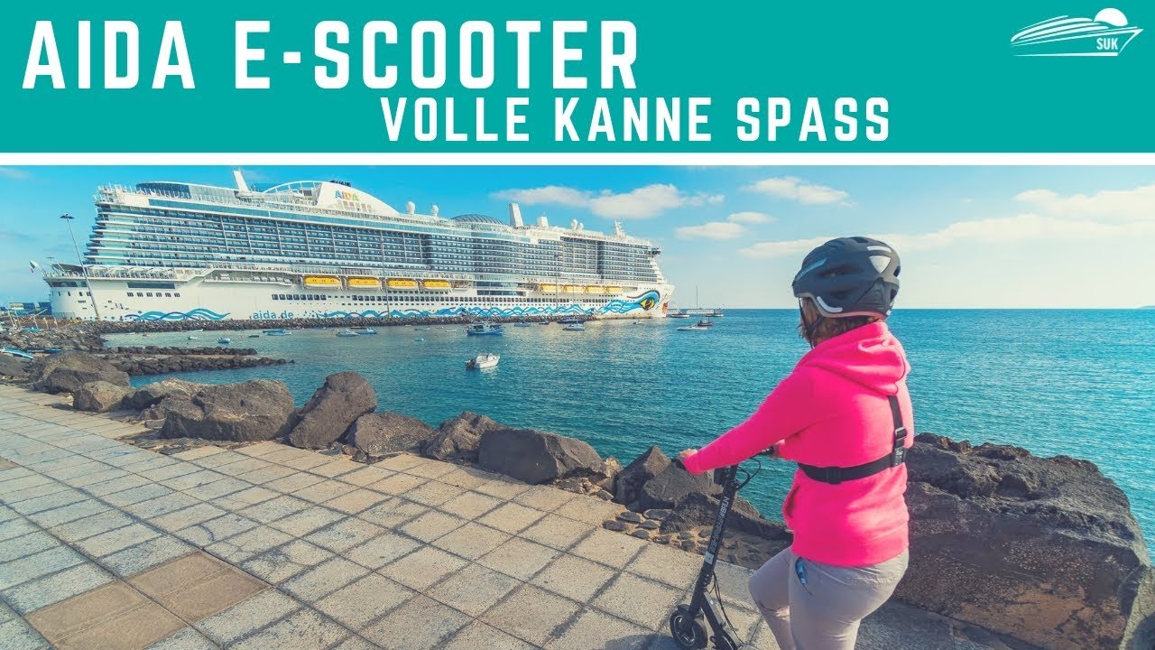 AIDA E-Scooter ✅ Volle Kanne Spaß 🛴 💨