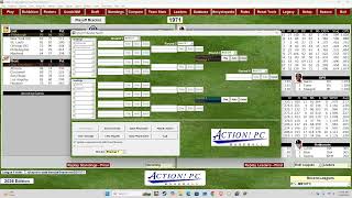 Action PC Baseball | 1971 Project | ALCS Game 3 | Tigers and A's Tied 1-1 screenshot 5