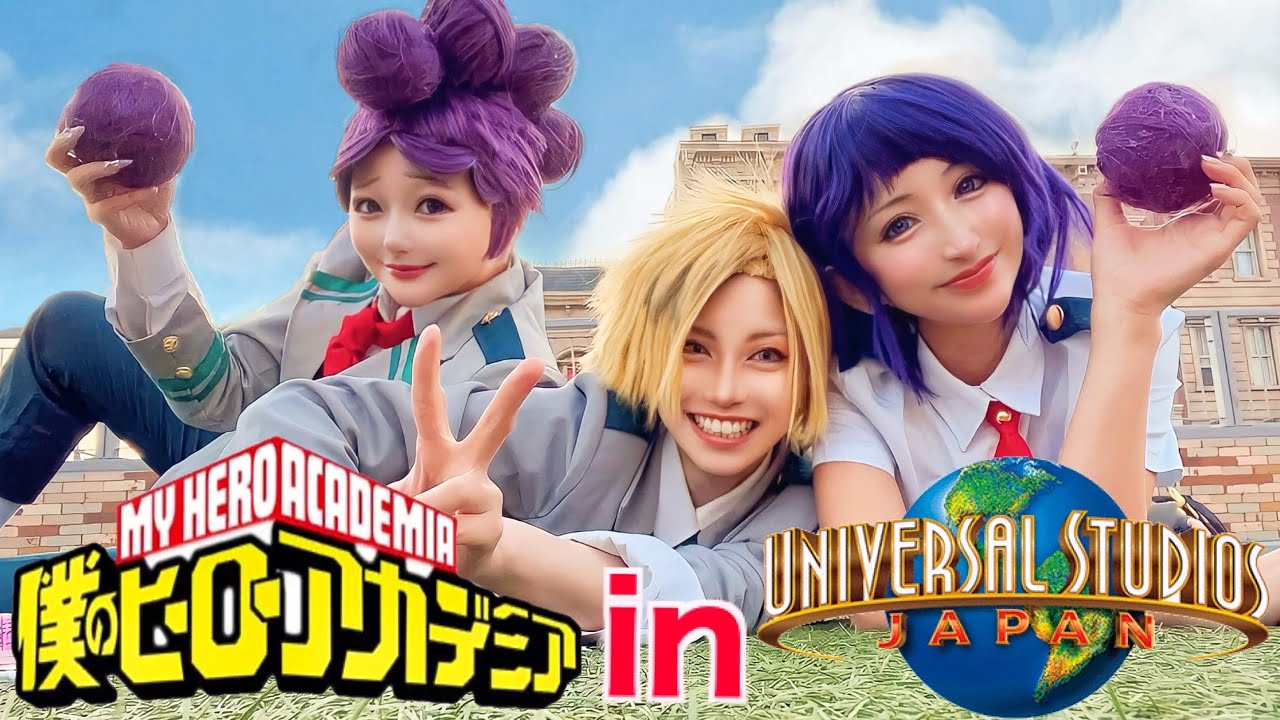 USJ🌏⭐︎ヒロアカ⭐︎峰田＆でんぴ＆ジロー【ユニバでプルスウルトラー‼︎✊】