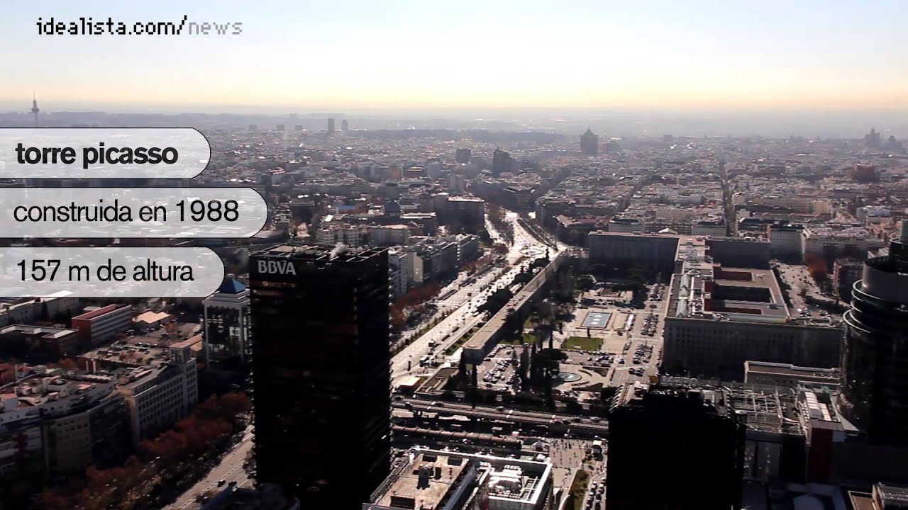 los 10 edificios más altos de madrid (vídeo) - YouTube