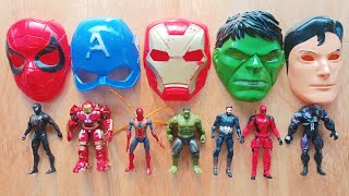 Avengers Toys, Spiderman, Captain america, Iron man, Hulk, Superman, Venom, Deadpool