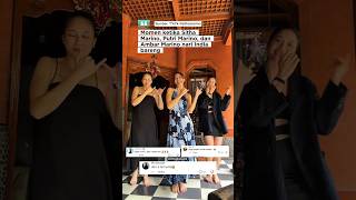 Momen Ketika Sitha Marino Putri Marino Dan Ambar Marino Nari India Bareng viral selebriti