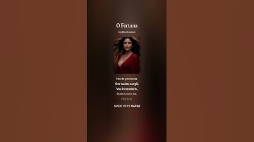 Thumbnail of AI Just Destroyed O Fortuna – Sorry, Carl Orff #buchuwawa  #music #orchestral  #classicalmusic #epic