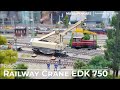 Technical wonder Roco EDK 750 railway crane