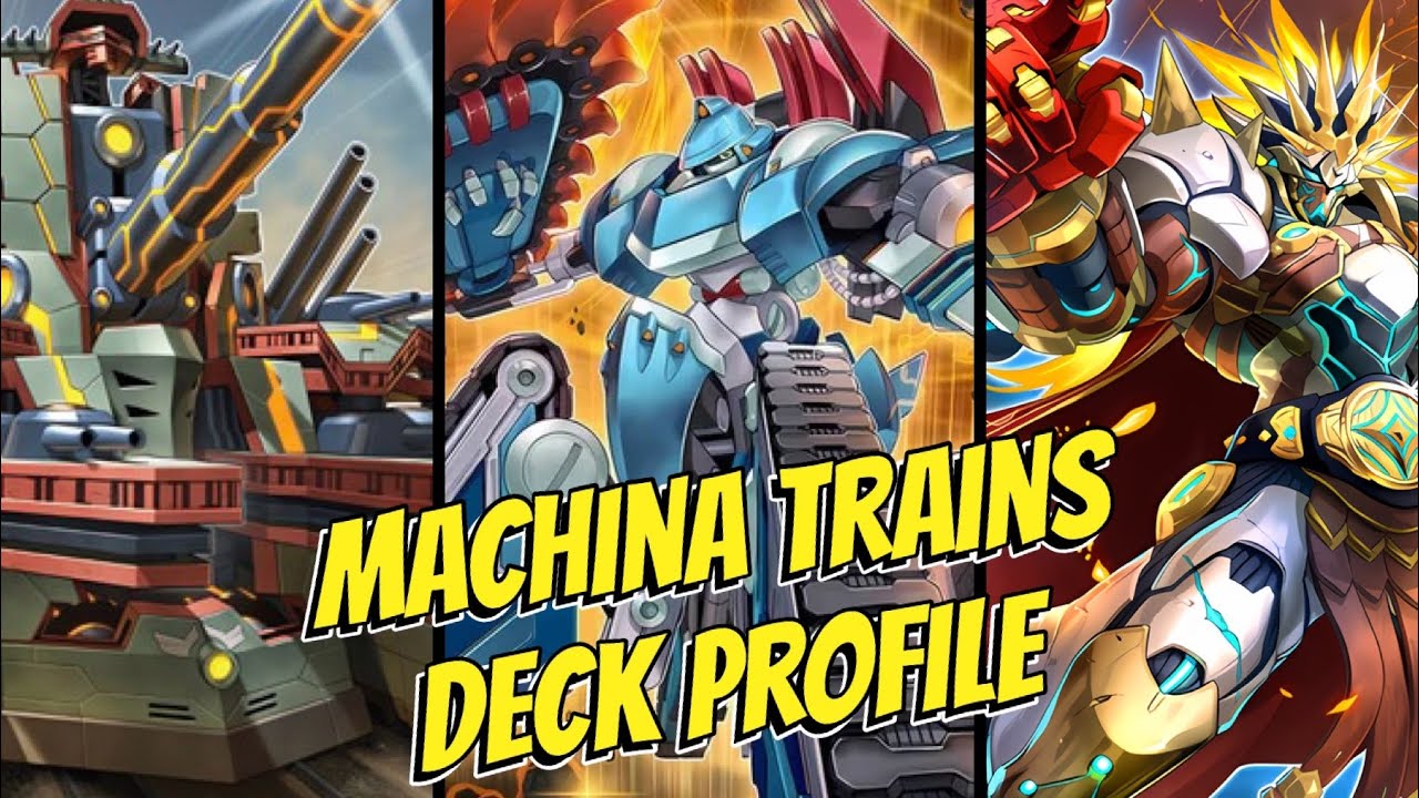 yugioh trains deck 2024 Machina Trains 2024 Deck Profile