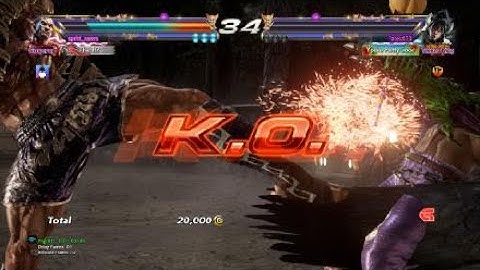 Devil Jin VS Fahkumram Casual Match Laggy PS4 v5 Tekken 7 20231009103351