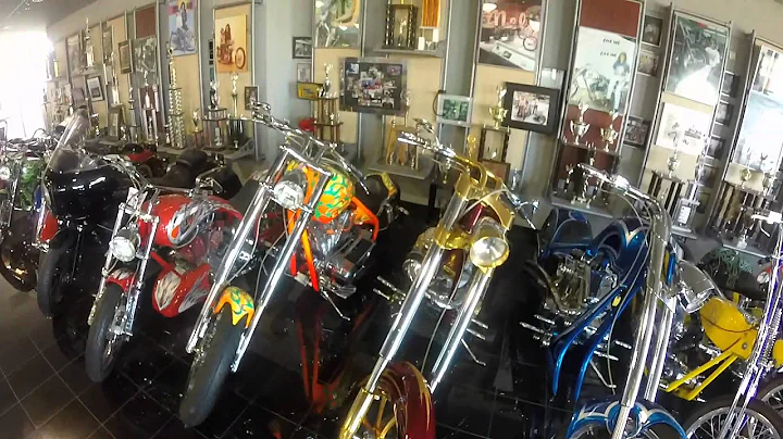 Arlen Ness Motorcycle Museum Tour - Dublin Califor...