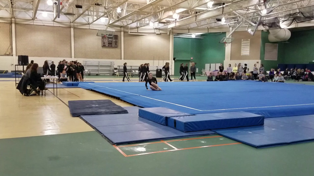 2017 01 12 Riley Gymnastics Conference at Stevenson High School Floor