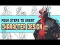 DESIGNING A CHARACTER (My Process and things to keep in mind)