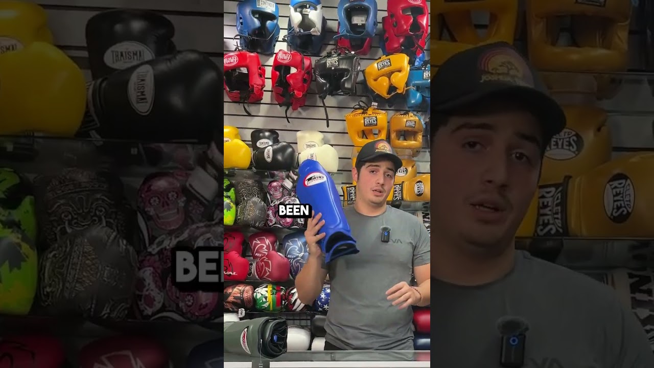 Are Twins Specials the best Shin guards?🤨 #muaythai #boxingshorts #combatsports