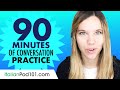 90 Minutes of Italian Conversation Practice - Improve Speaking Skills