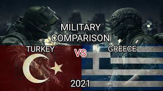 Turkey Vs Greece Military Power Comparison 2021