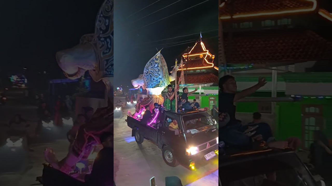 Takbir keliling surodadi tugu 2025