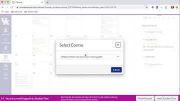 Canvas Help: Scheduling a Virtual Office Hours Appointment