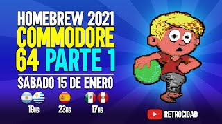 HOMEBREW 2021: COMMODORE 64 parte 1
