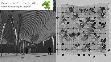 Parabolic Shade Pavilion Rhino Grasshopper Tutorial