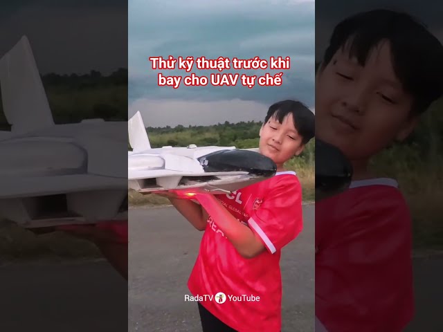 Lăn bánh kỹ thuật lần đầu cho UAV tự chế