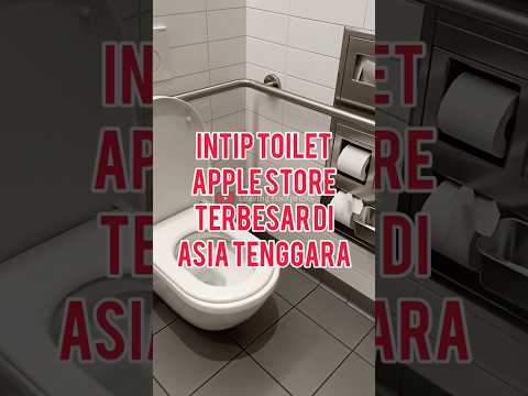 Toilet Apple Store Central World #bangkok #thailand #applestore