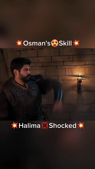 Osman's skill🤫🤫Halima shocked #editwithkurulus #osman #season6 #trending