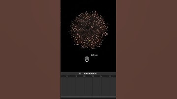 Blender Realistic firework Tutorial #blendermagic