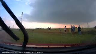 5.18.2025 - Arnett, OK (Dashcam - Tornado Timelapse)