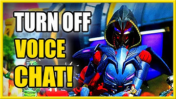 How to TURN OFF VOICE CHAT & MUTE TEAM in APEX LEGENDS (Fast Tutorial)