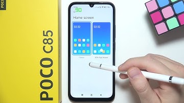 Poco C85: How to Turn On/Off App Drawer