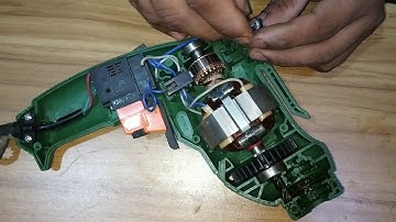 how to repair power hand drill