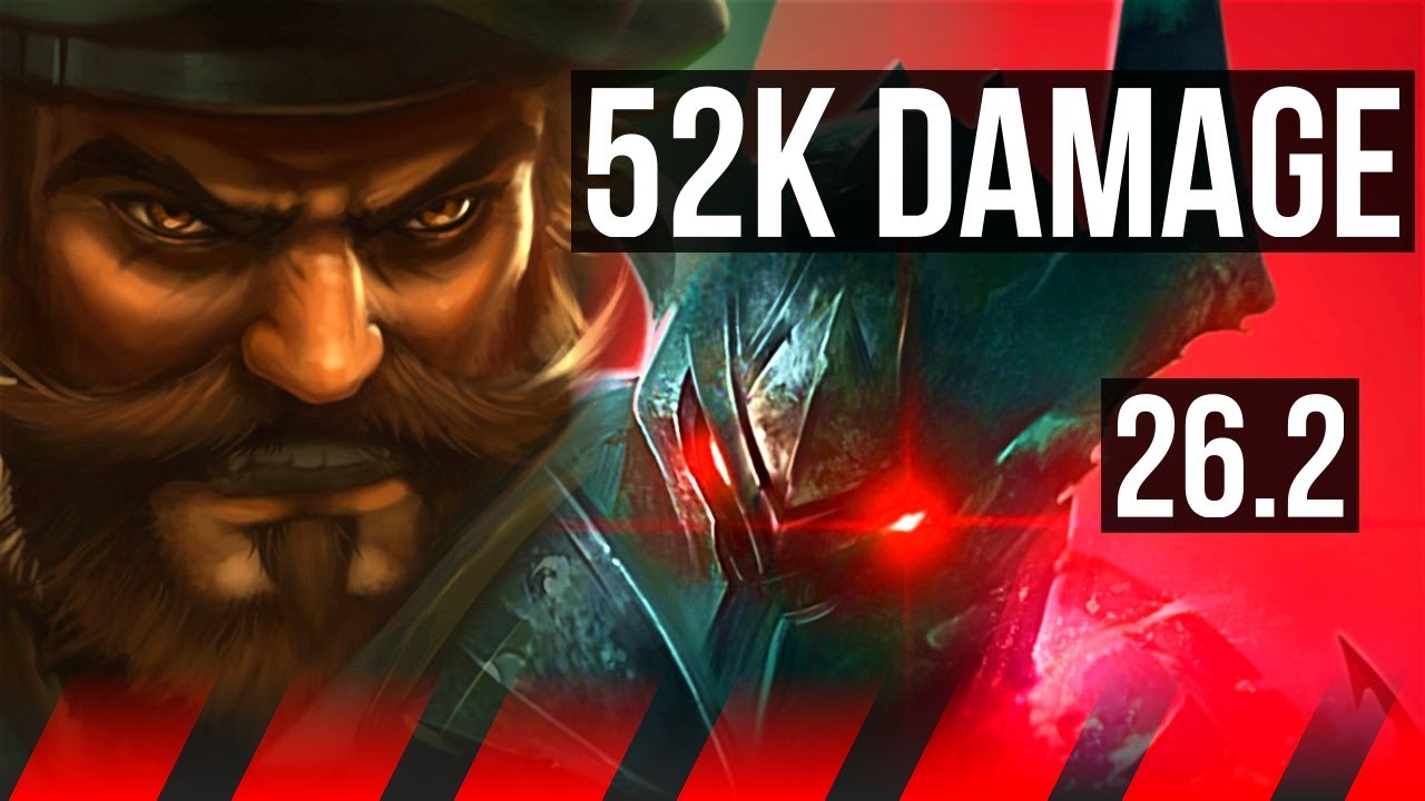 52k GANGPLANK vs MORDEKAISER (TOP) | 52K damage | KR Master | 26.2 - YouTube