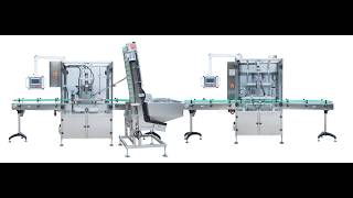 Automatic Two Heads Servo Gear Pump Filling & Capping Production Line
